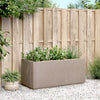 Vidaxl Planning Box 80x36x35 cm Polypropene Light Brown
