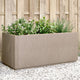 Vidaxl Planning Box 80x36x35 cm Polypropene Light Brown