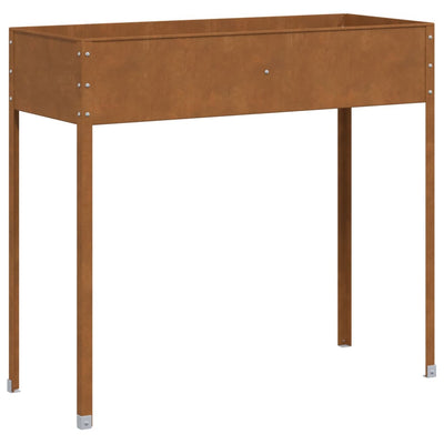 Casella di pianificazione Vidaxl 100.5x40.5x90 cm Acciaio meteo