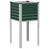 Vidaxl Planning Box 45x45x88 cm de acero verde