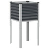 Vidaxl Planning Box 45x45x88 cm de acero antracita