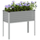 Vidaxl Planning Box 100x41x90 cm de acero gris