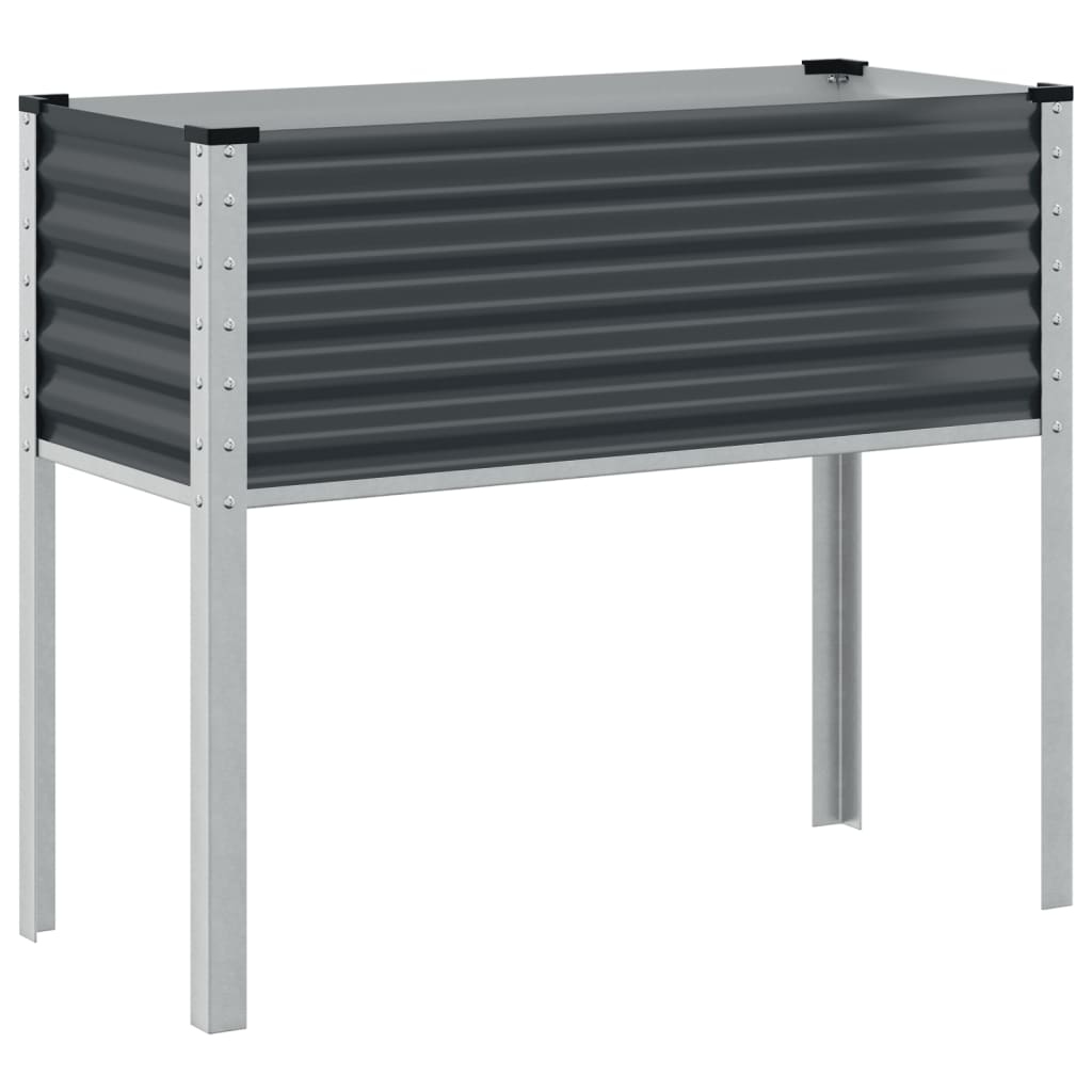 Vidaxl Planning Box 100x41x90 cm in acciaio antracite