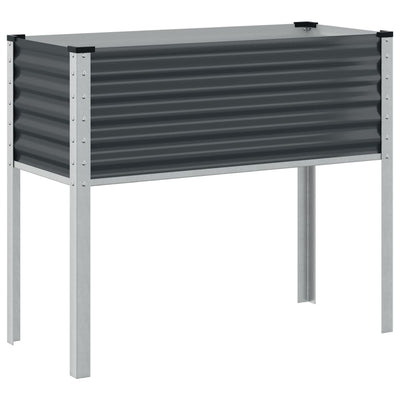 Vidaxl Planning Box 100x41x90 cm in acciaio antracite
