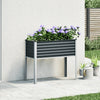 Vidaxl Planning Box 100x41x90 cm in acciaio antracite