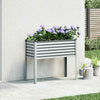 Vidaxl Plant Bench 100x41x90 cm de acero galvanizado