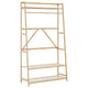 VidaXL appendiabiti con ripiani 110x40x180 cm bambù