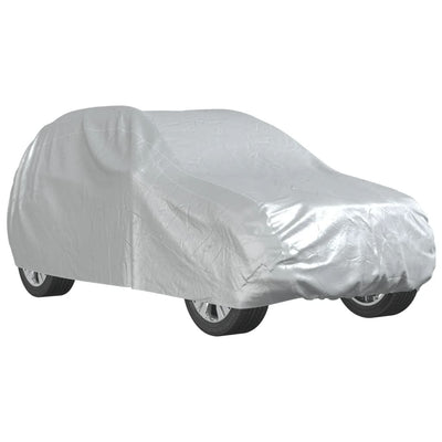 Vidaxl Autohoes para SUV con spreads XL de color plateado completamente plateado
