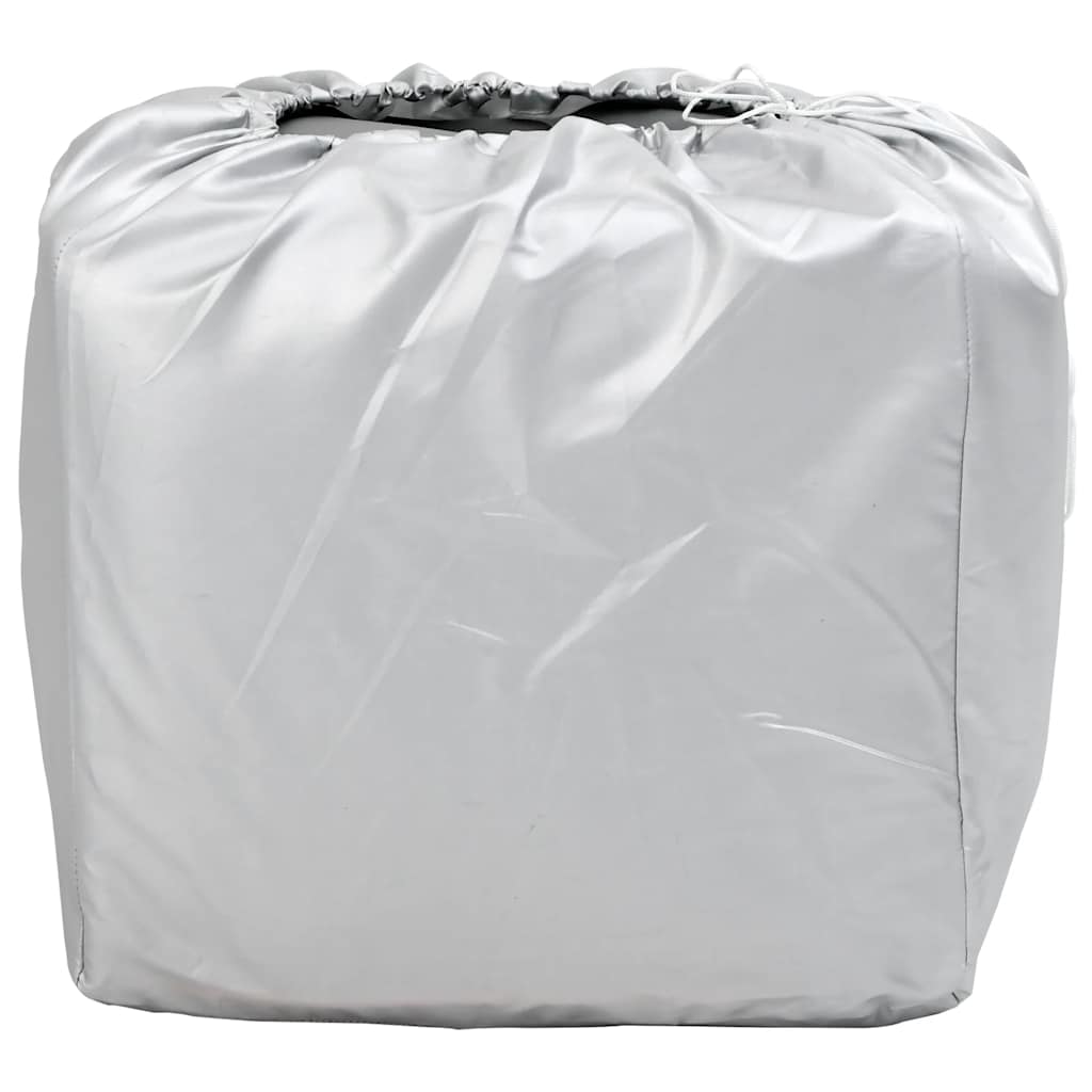 Copertura auto Vidaxl per protezione da berlina xl argento e grigio