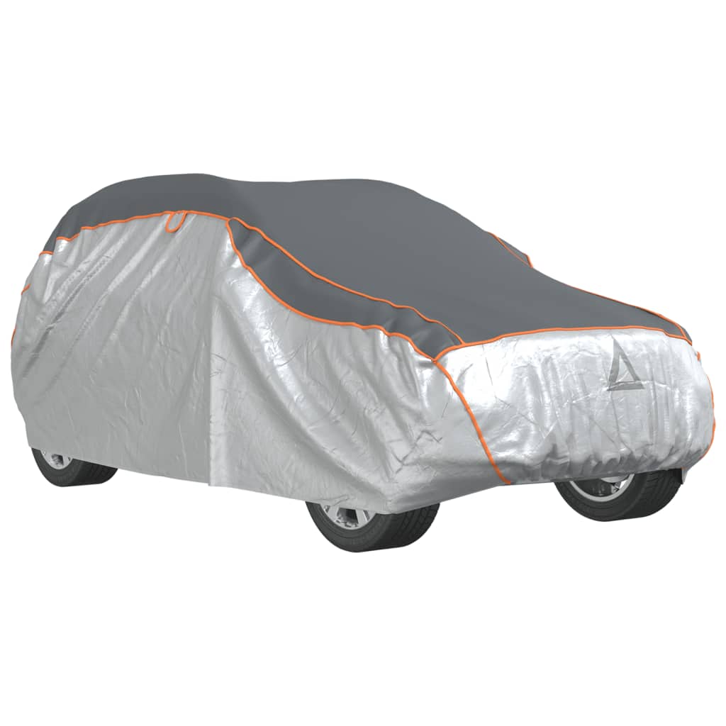 Vidaxl Cover automatico per SUV Hagelbescherming XL Silver e Grey