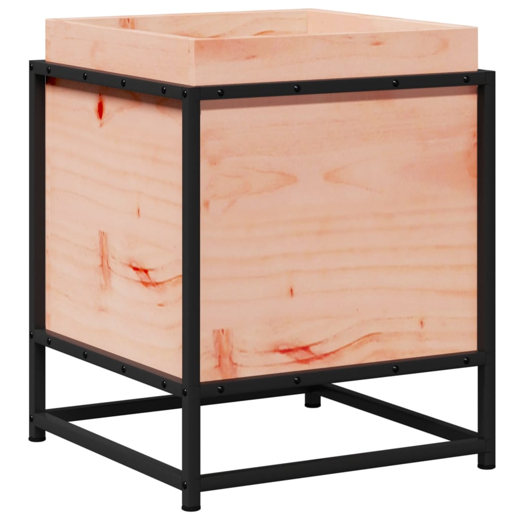 Casella di pianificazione Vidaxl 40x40x50 cm Douglashout solido