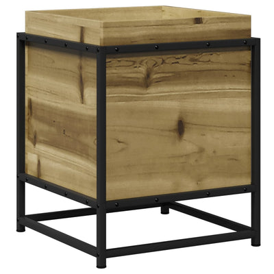 Casella di pianificazione Vidaxl 40x40x50 cm Pine impregnato