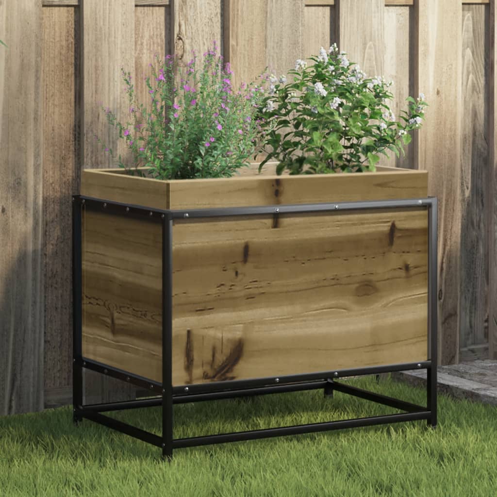Casella di pianificazione Vidaxl 60x40x50 cm Pine impregnato