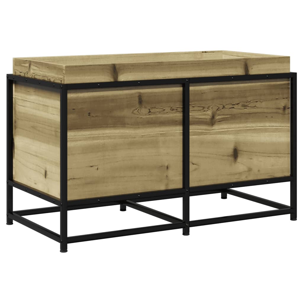 Casella di pianificazione Vidaxl 80x40x50 cm Pine impregnato