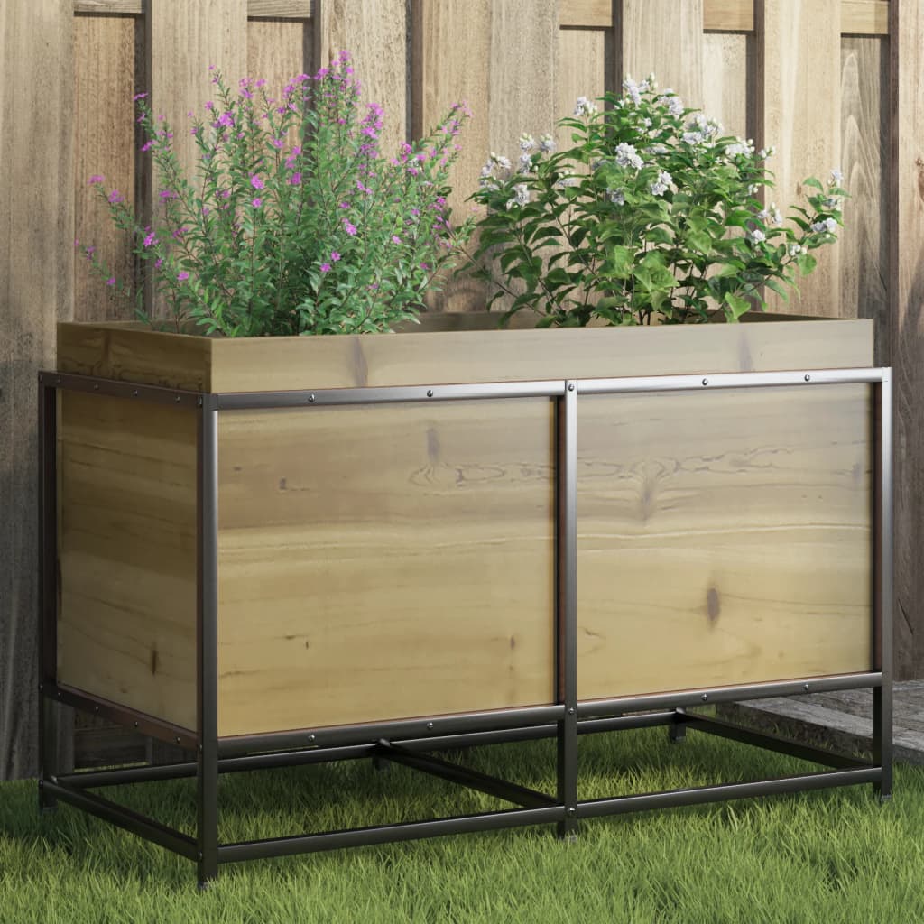 Casella di pianificazione Vidaxl 80x40x50 cm Pine impregnato