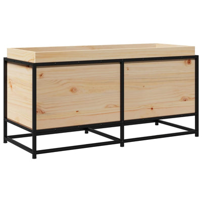 Vidaxl Planning Box 100x40x50 cm de pino sólido