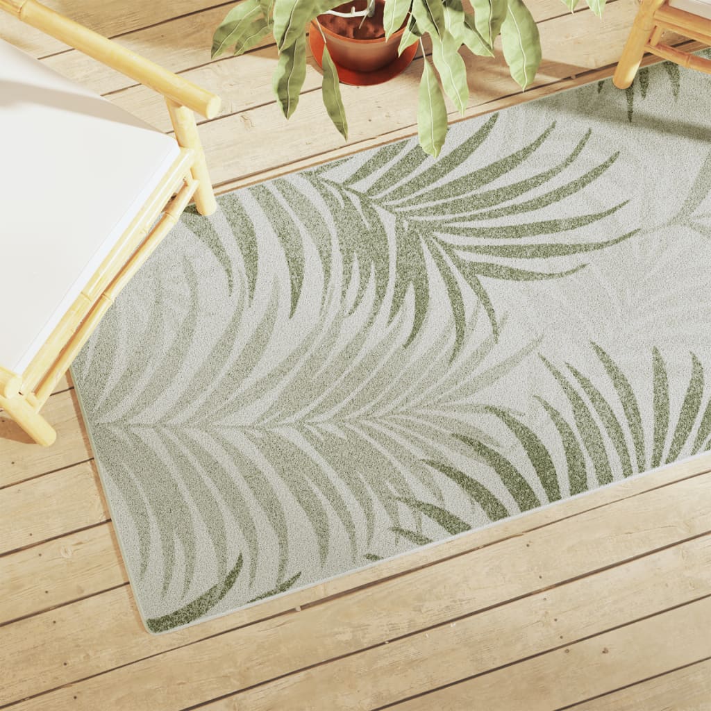 Alfombra Vidaxl para el interior fuera de la potencia baja 80x150 cm multicolor