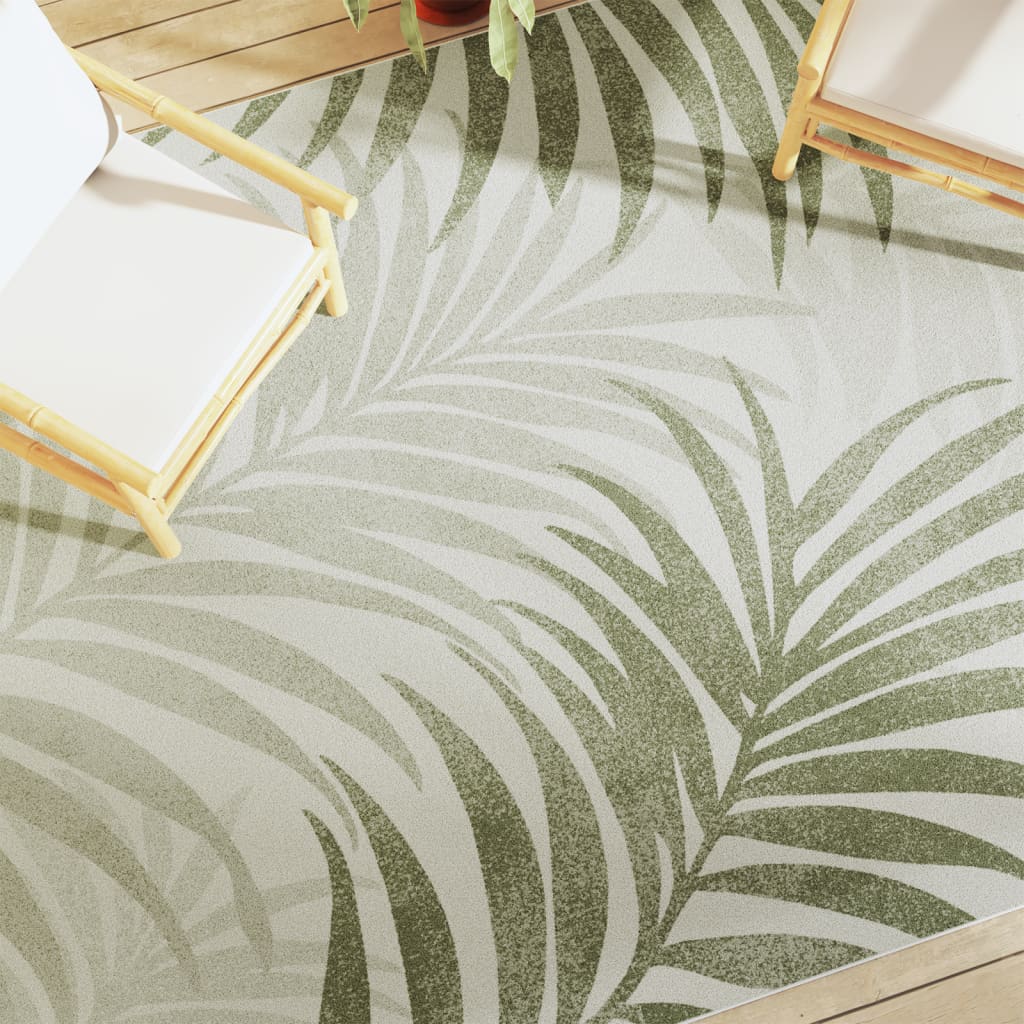 Tappeto Vidaxl per interno al di fuori di basso -pole 190x300 cm multilorato