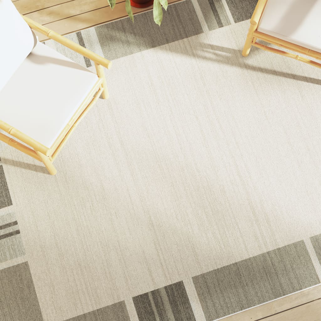 Tappeto Vidaxl per interno al di fuori di basso -pole 190x300 cm multilorato