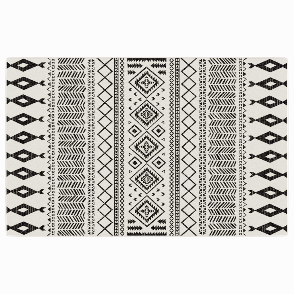 Tappeto Vidaxl per interno al di fuori di basso -pole 190x300 cm multilorato