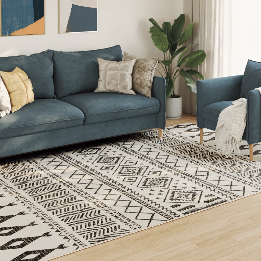 Tappeto Vidaxl per interno al di fuori di basso -pole 190x300 cm multilorato