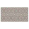 Tappeto Vidaxl per interno al di fuori di basso -pole 80x150 cm multilorato