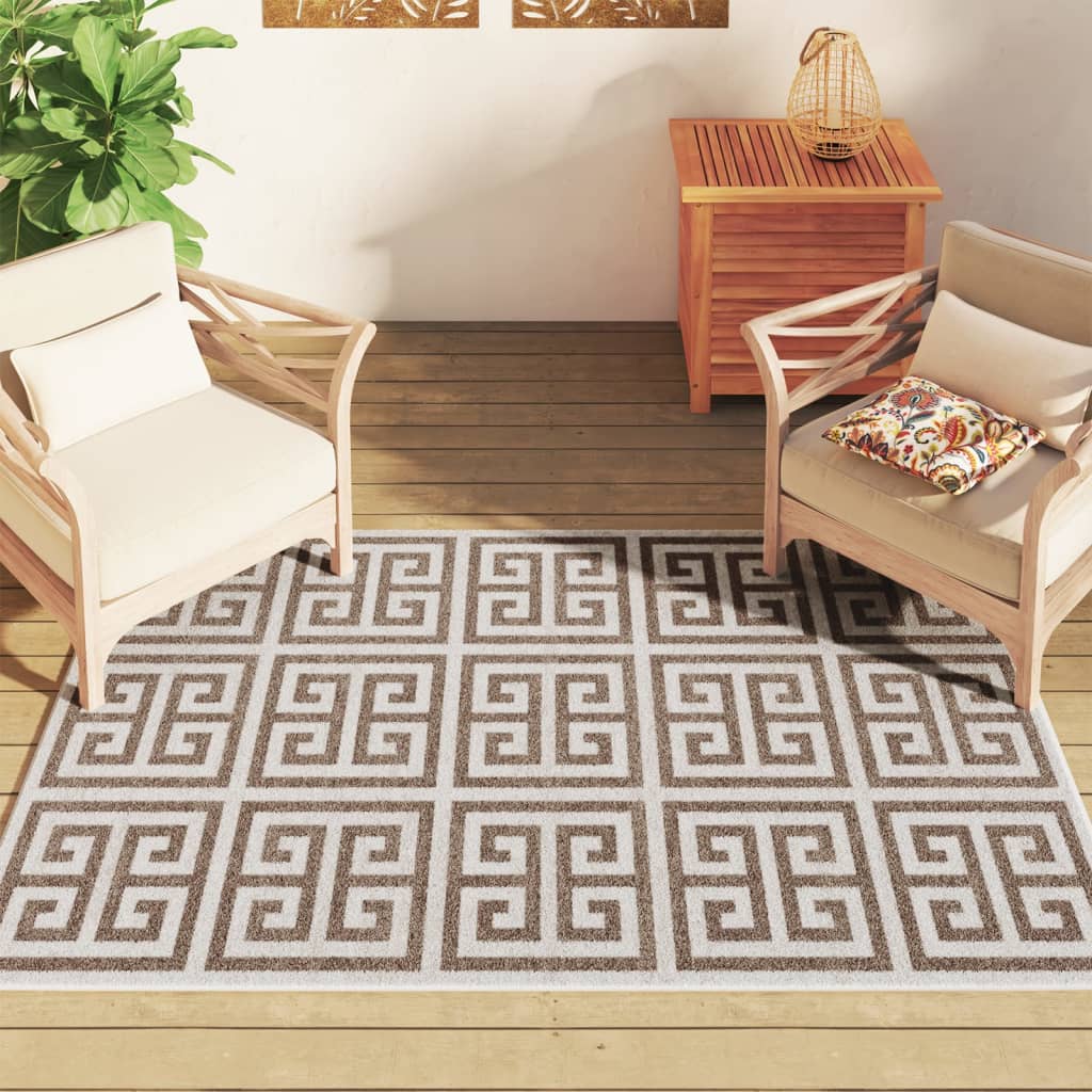 Tappeto Vidaxl per interno esterno a basso livello 120x180 cm multilorato