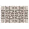 Tappeto Vidaxl per interno al di fuori di basso -pole 190x300 cm multilorato