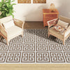 Tappeto Vidaxl per interno al di fuori di basso -pole 190x300 cm multilorato