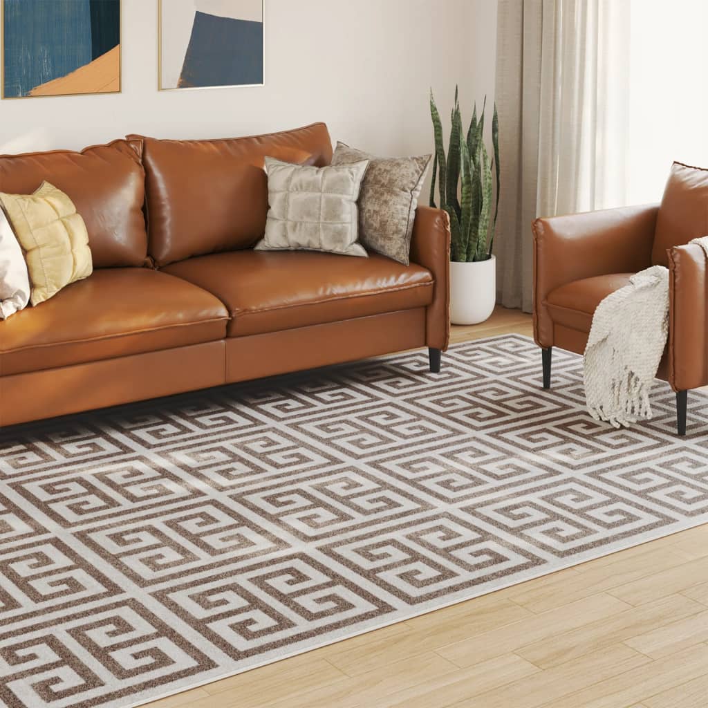 Tappeto Vidaxl per interno al di fuori di basso -pole 190x300 cm multilorato