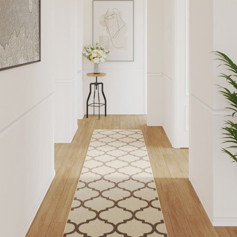 Tappeto Vidaxl per interno a basso livello -pole 80x300 cm multilorato