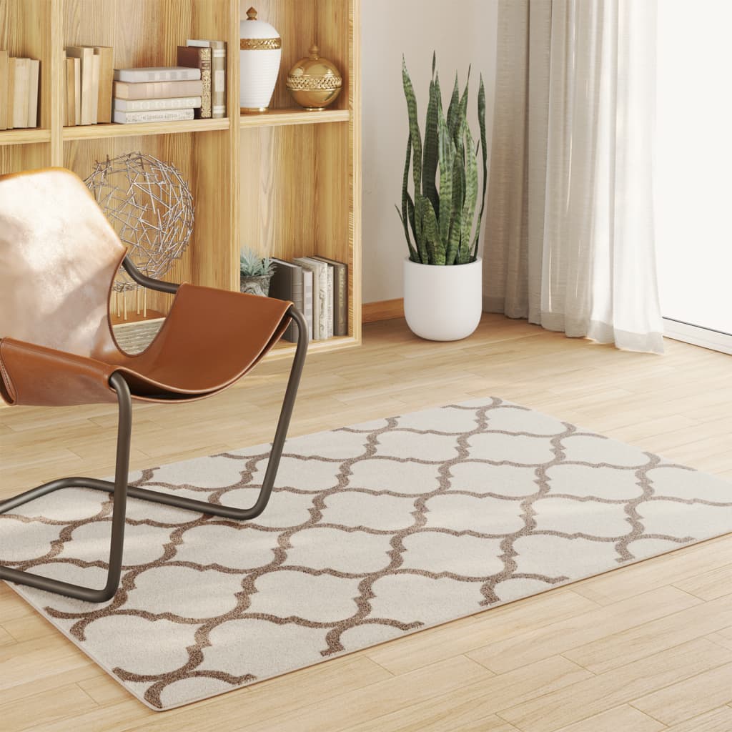 Alfombra Vidaxl para el interior fuera de la potencia baja de 120x180 cm de multicolor