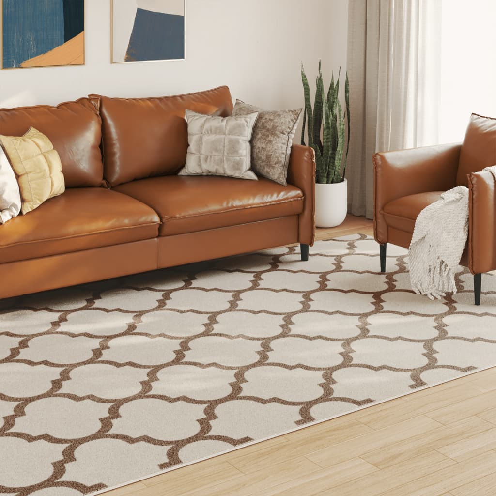 Tappeto Vidaxl per interno al di fuori di basso -pole 190x300 cm multilorato