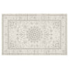 Tappeto Vidaxl per interno al di fuori di basso -pole 190x300 cm multilorato