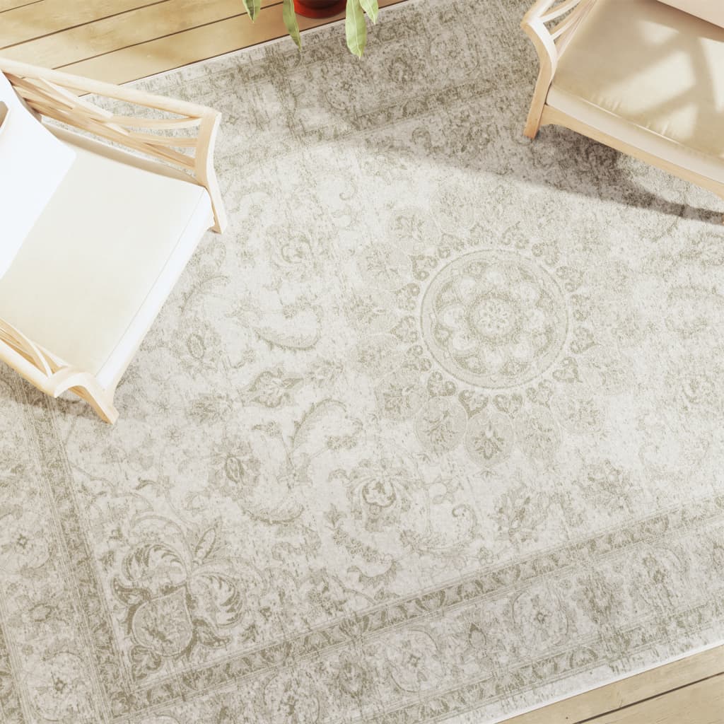 Tappeto Vidaxl per interno al di fuori di basso -pole 190x300 cm multilorato