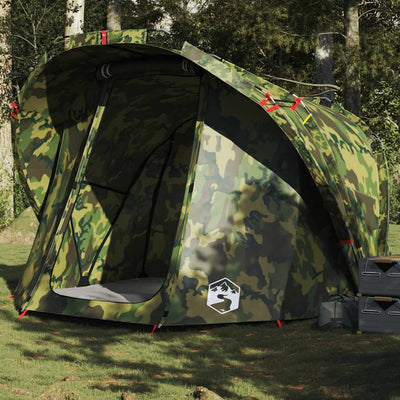 Vidaxl vistent 4-persoons waterdicht camouflage