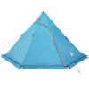 Vidaxl Tipitent 5 personas impermeable azul