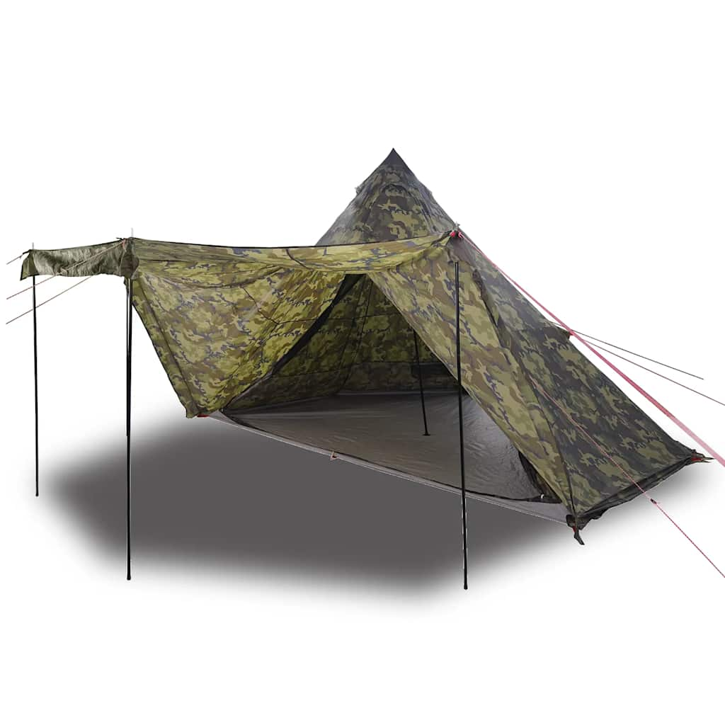 Vidaxl tipitent 6-persoons camouflage waterdicht