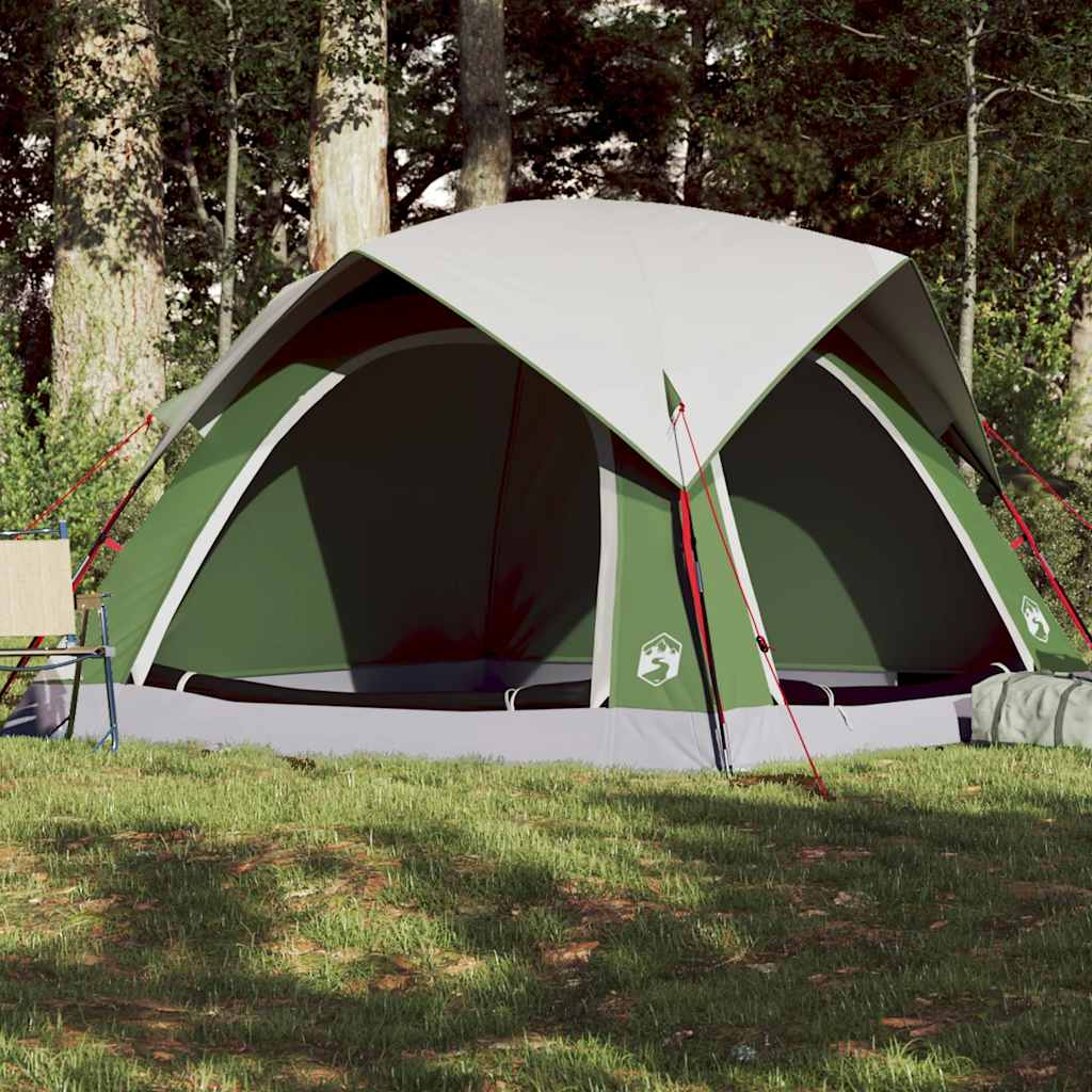 Vidaxl tent 4-persoons waterdicht groen