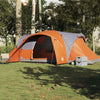 Vidaxl Dome Tenda Grey e arancione impermeabili per 6 persone