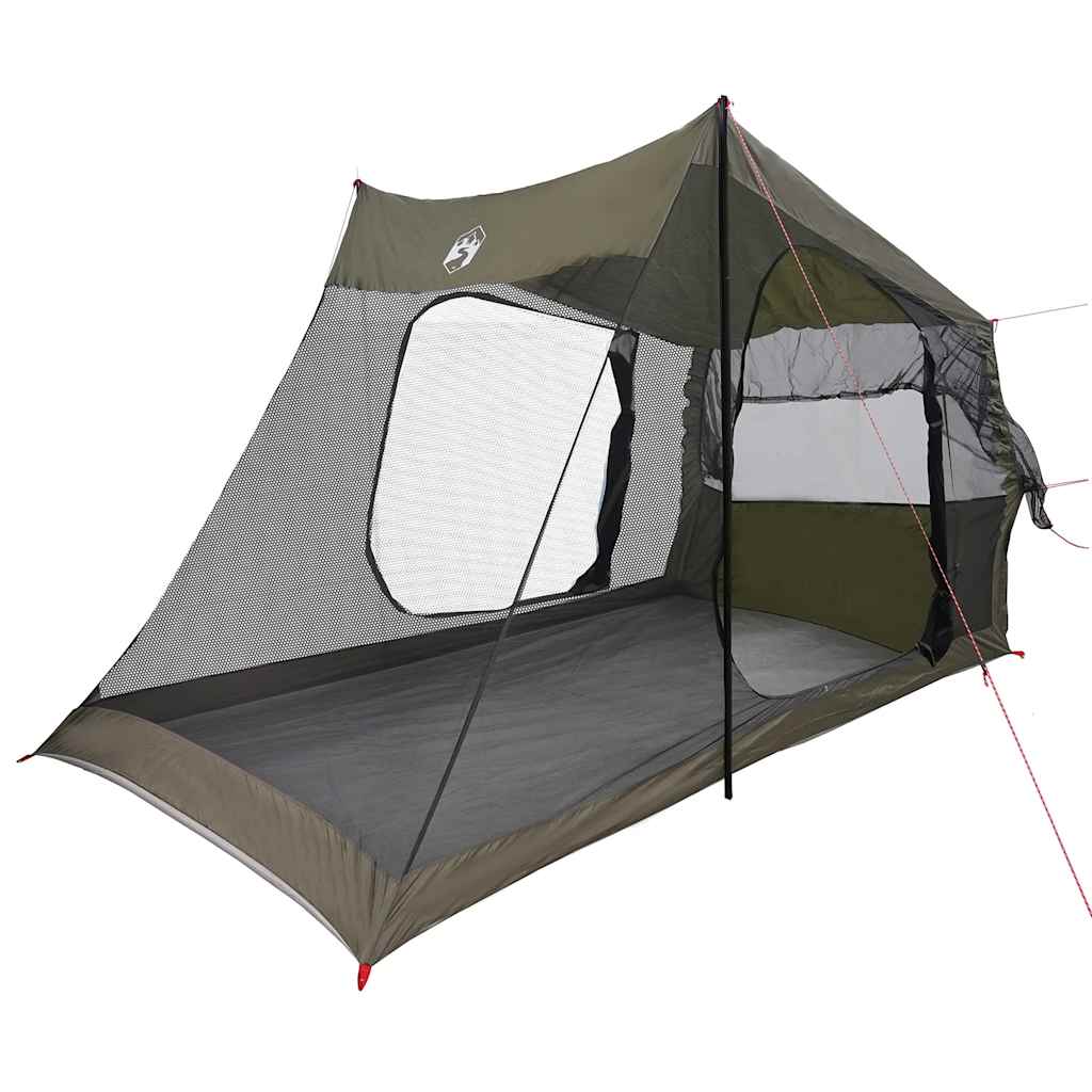 Tenda per auto VidaXL per 2 persone verde oliva impermeabile