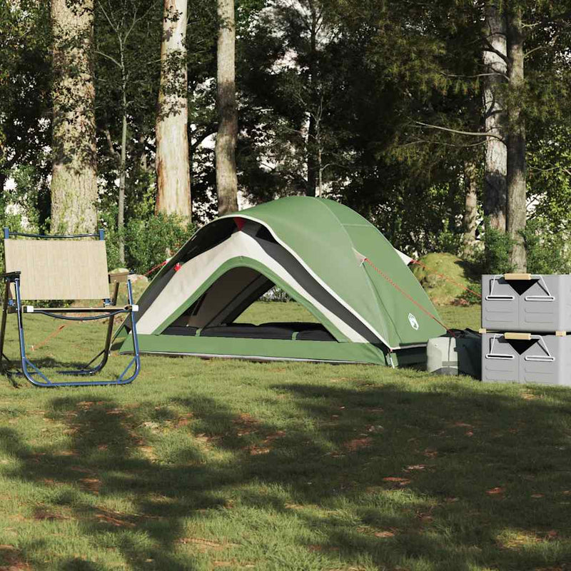Tenda VidaXL 1 posto impermeabile verde