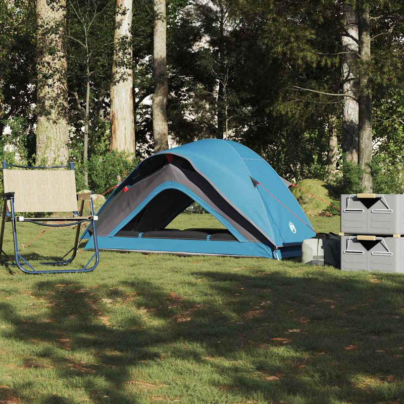Tenda VidaXL 1 persona impermeabile blu
