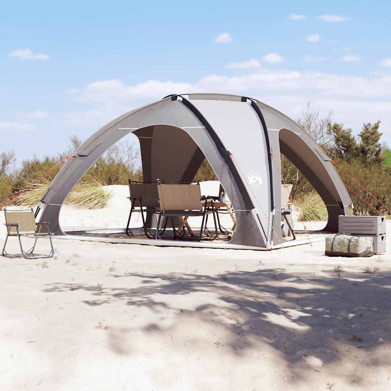 Tenda da festa VidaXL impermeabile grigia