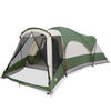 Tenda a tunnel VidaXL per 8 persone impermeabile verde