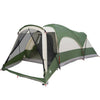Tenda a tunnel VidaXL per 8 persone impermeabile verde