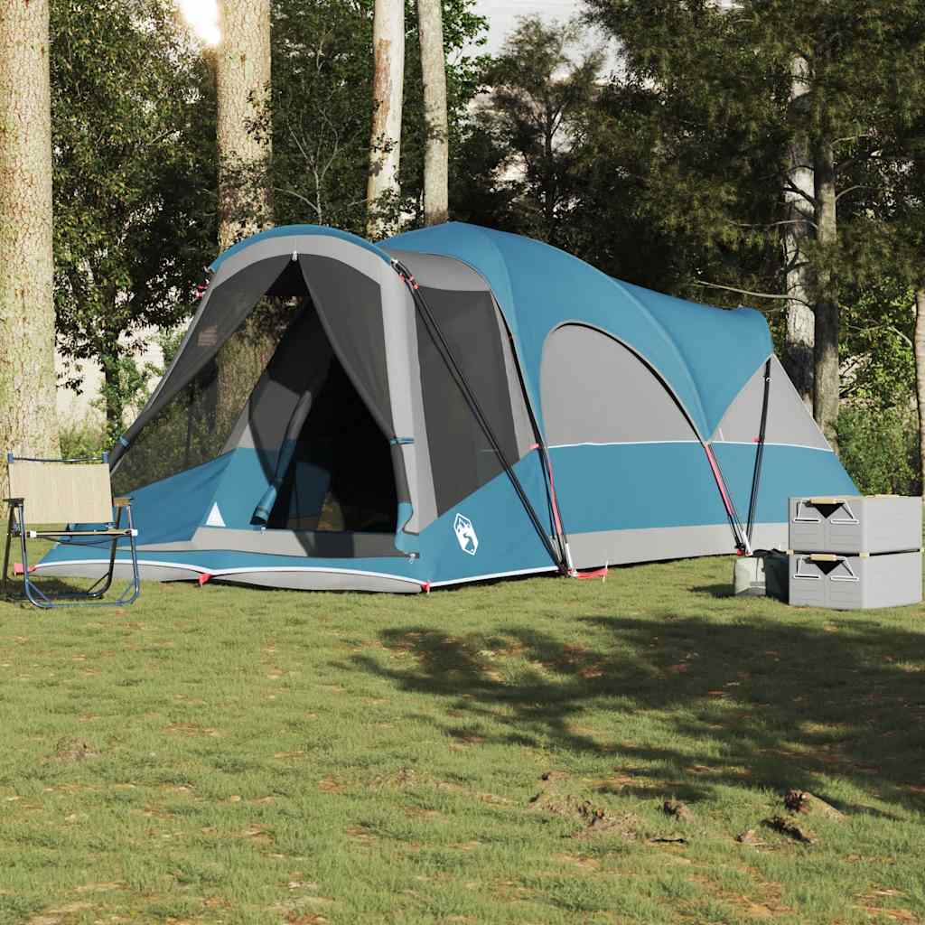 Tienda túnel Vidaxx para familia 8 personas impermeable azul