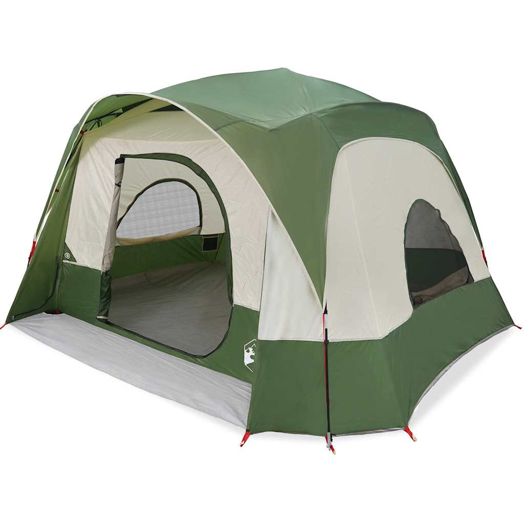 Tenda familiare VidaXL per 6 persone impermeabile verde