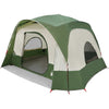 Tenda familiare VidaXL per 6 persone impermeabile verde