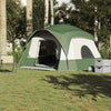 Tienda familiar VidaXL 6 personas impermeable verde
